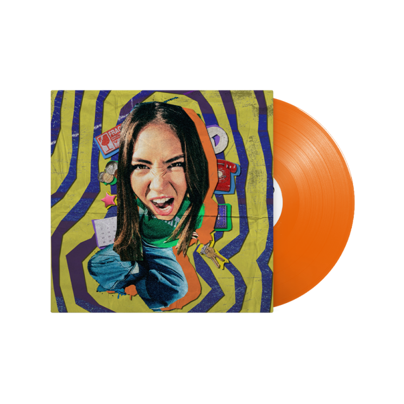Sitting Next to Nellie Orange Vinyl EP - SIGNED INSERT by Chloe Parché