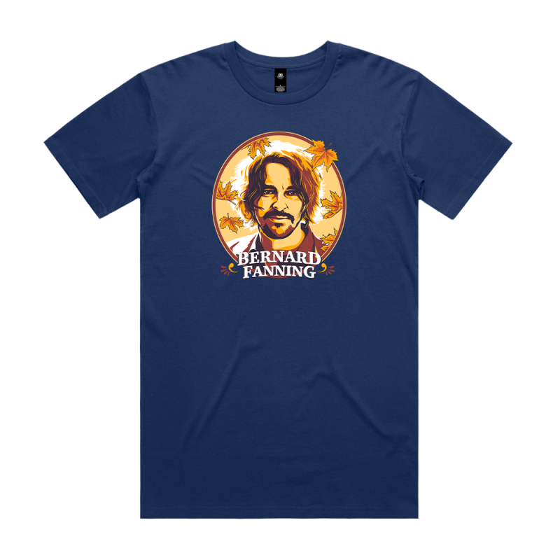 FACE TOUR COBALT TSHIRT by Bernard Fanning