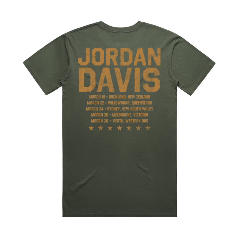 Ain’t Enough Road Tour Truck Tee by Jordan Davis