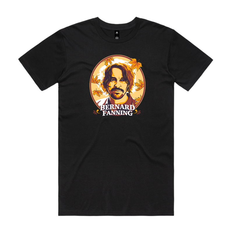 FACE TOUR BLACK TSHIRT by Bernard Fanning