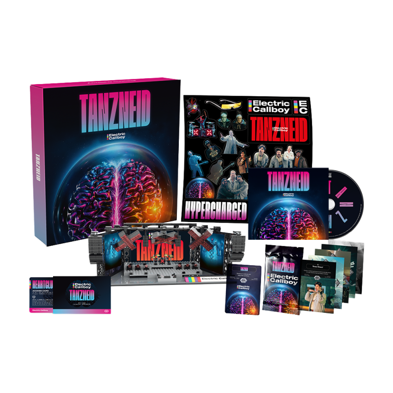 TANZNEID Ltd Edition Deluxe CD Box Set + NFC Fan Card by Electric Callboy