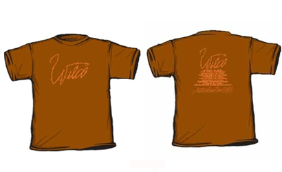 Girls Brown Wire Tshirt by Wilco