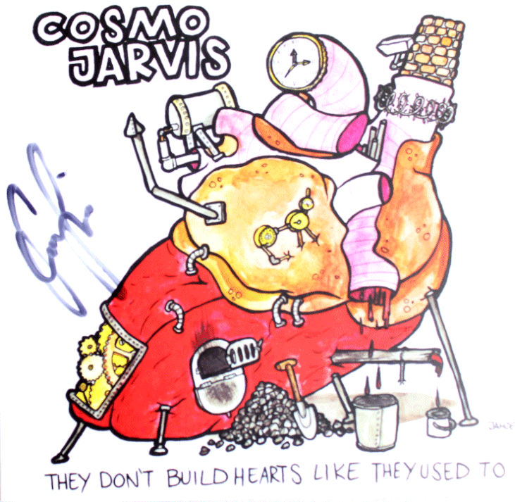 They Don't Build Hearts Like They Used To EP (CD) Signed and Numbered Limited Edition by Cosmo Jarvis