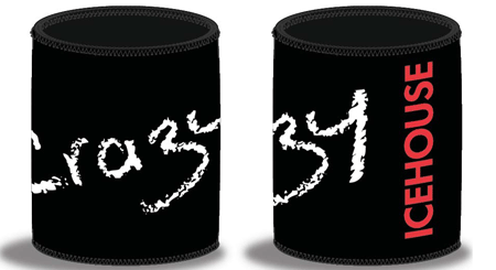Crazy Black Stubby Holder by Icehouse
