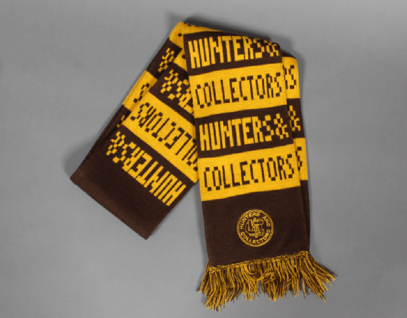 Footy Scarf - Hawks by Hunters & Collectors