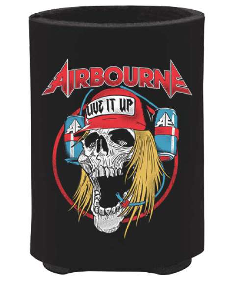 Live It Up Stubby Holder by Airbourne