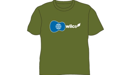 Dark Green Guitar Tshirt by Wilco