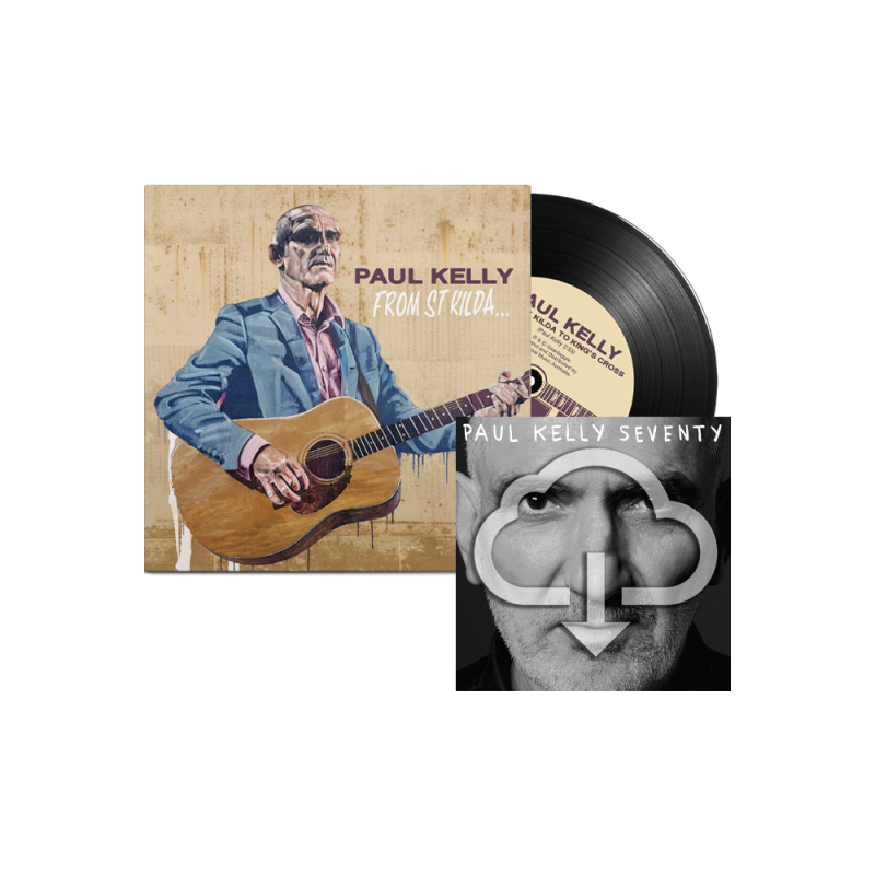 From St Kilda To Kings Cross 7'' Vinyl + Seventy Deluxe Edition Digital Download by Paul Kelly