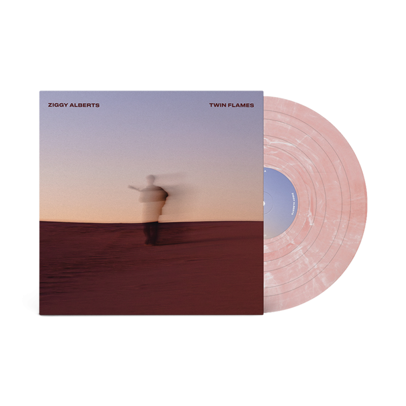 Twin Flames - Powder Pink Vinyl LP by Ziggy Alberts