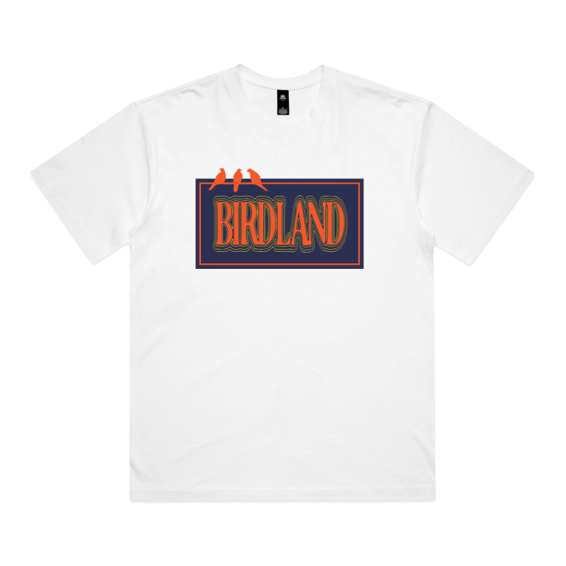 White Classic Box Tee by Birdland