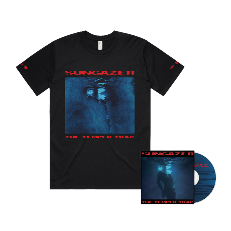 Sungazer CD + Album Tshirt by Temper Trap