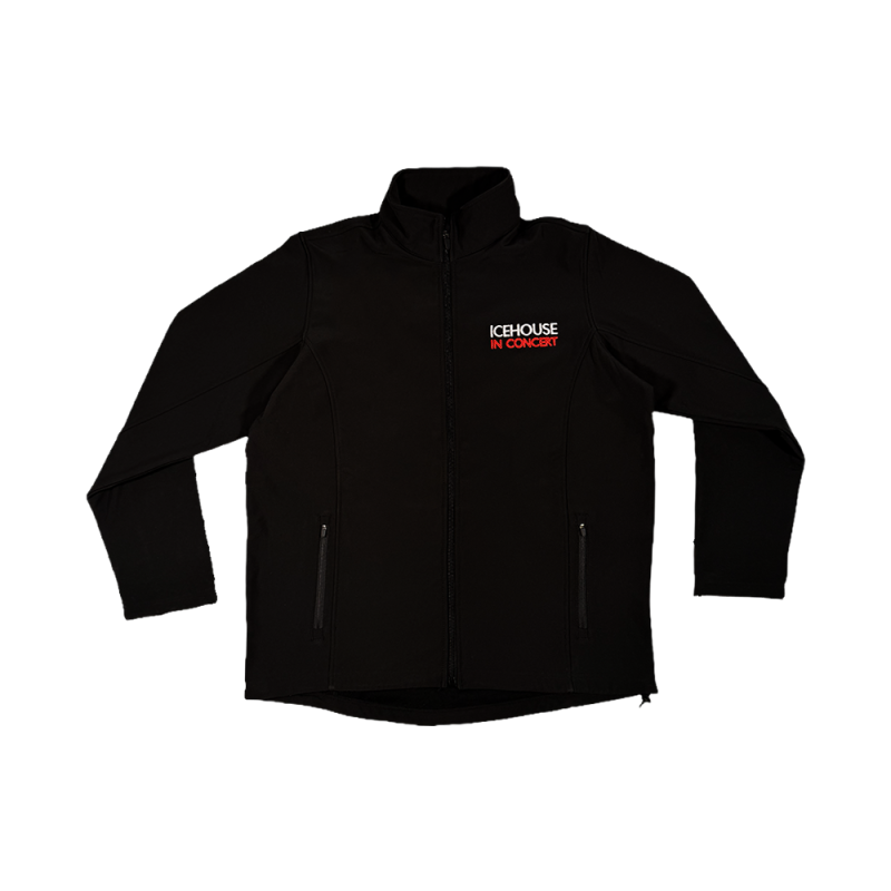Logo Black Zip Jacket by Icehouse