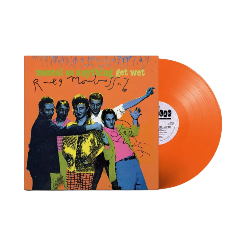 VINYL - GET WET (SIGNED) by Mental As Anything