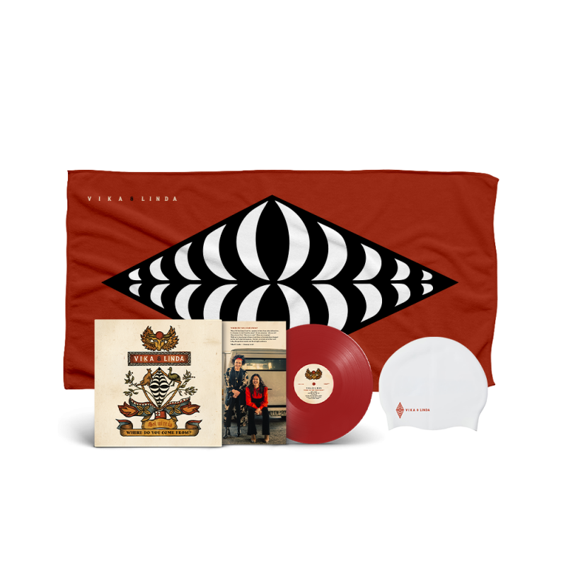That’s How I Pray - Swimming Set + Where Do You Come From? Opaque Red Vinyl LP by Vika & Linda