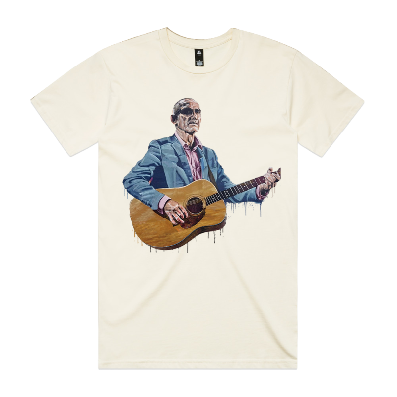 MURAL ECRU TSHIRT by Paul Kelly