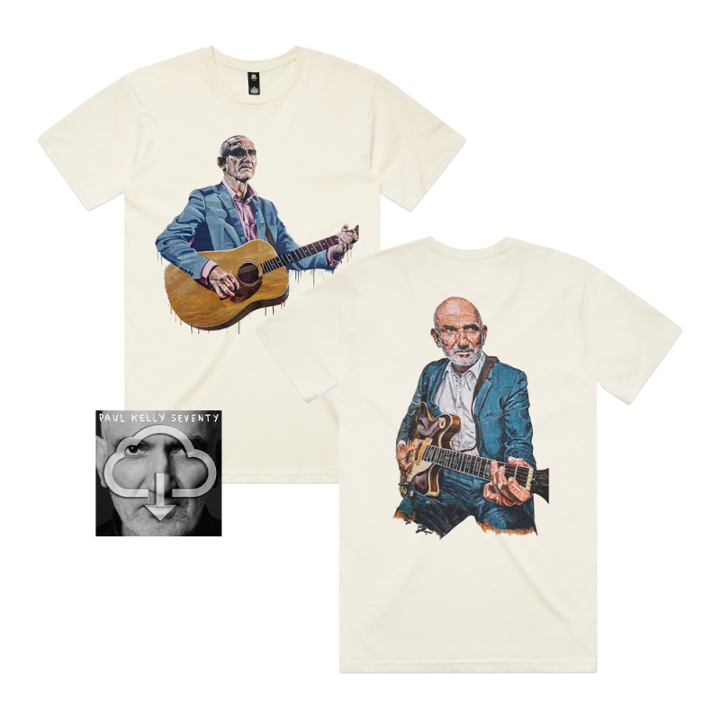 MURAL ECRU SHIRT  + Seventy Deluxe Digital Download by Paul Kelly