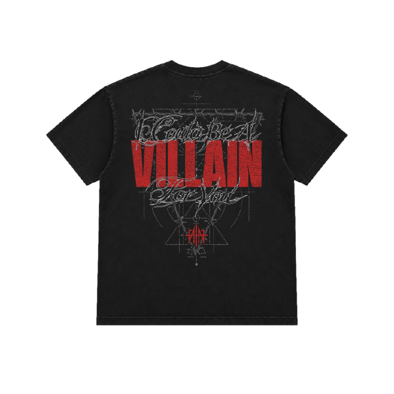 Villain Black Tshirt by From Ashes to New