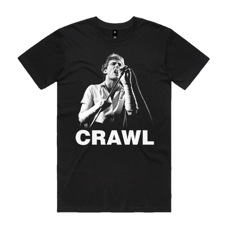 CRAWL BLACK TSHIRT by James Reyne