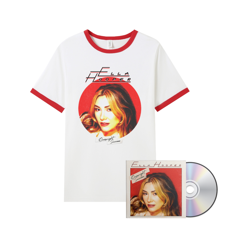 Overnight Success CD + Tshirt by Ella Hooper