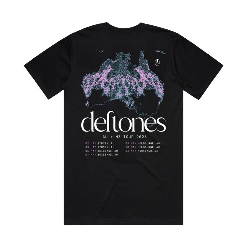 au / nz tour t-shirt by Deftones