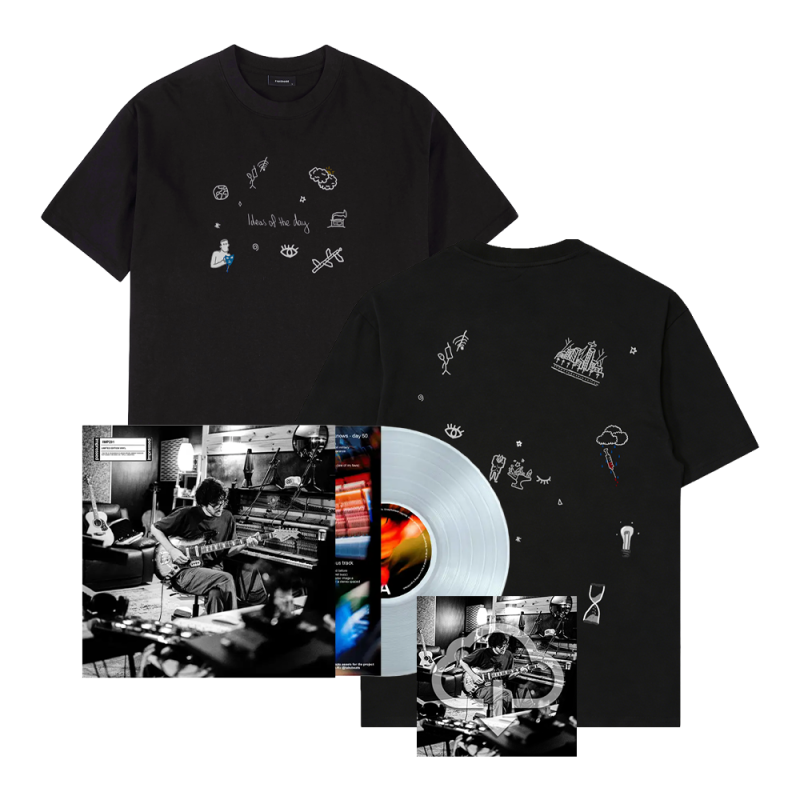 ideas of the day - vol. 1 - Tshirt + Vinyl + Digital Download by Ethan French
