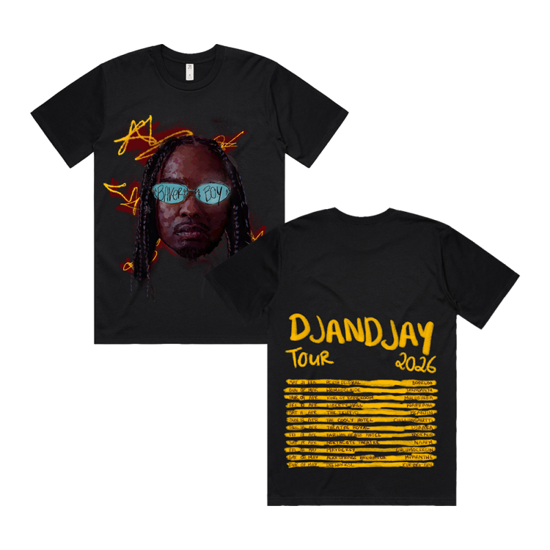 Black Tee Djandjay Tour by Baker Boy
