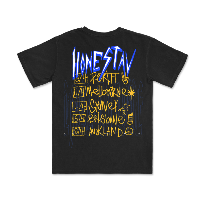 CORVETTE BLACK TSHIRT by Honestav