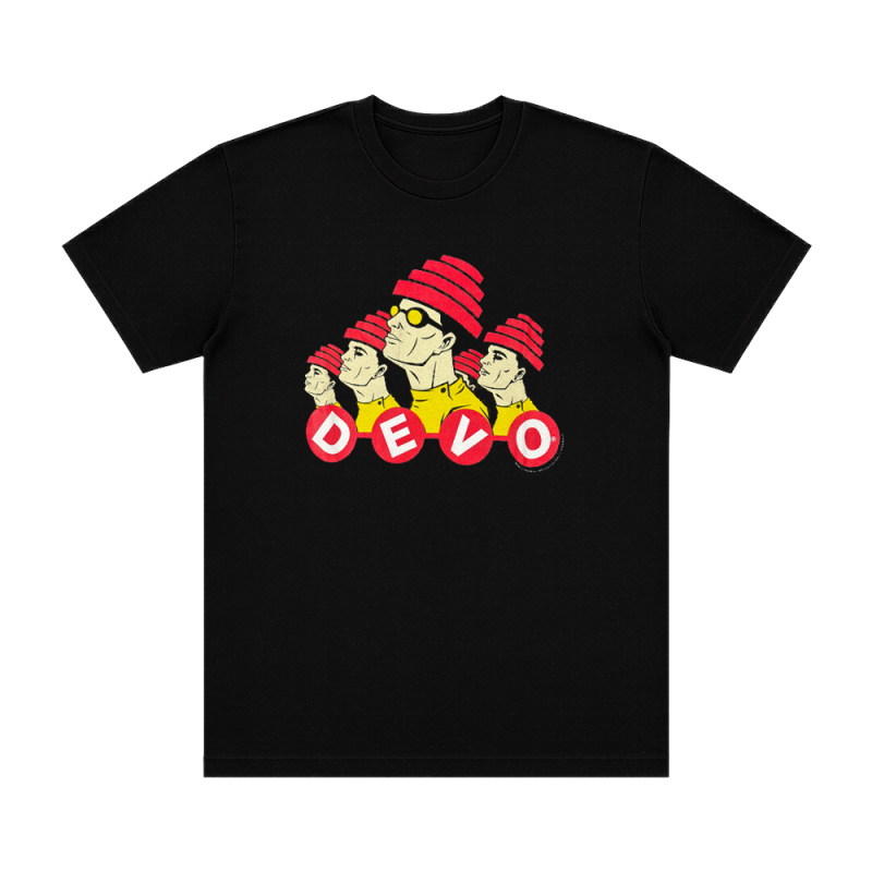 Energy Dome Black Tshirt by Devo