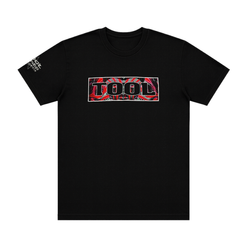 Three Red Faces Black Tshirt by Tool