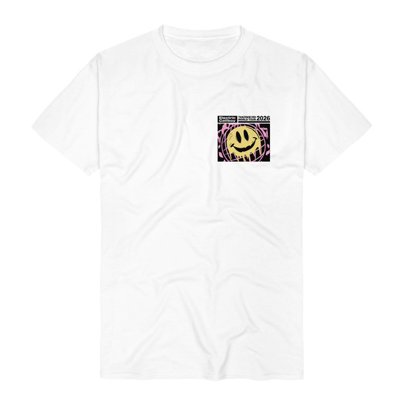 TANZNEID AUSTRALIA SMILE WHITE TSHIRT by Electric Callboy