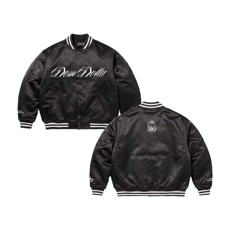 SATIN BOMBER JACKET by Dom Dolla