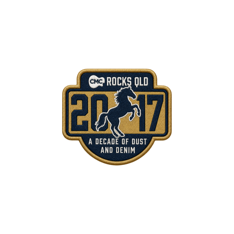 20th Anniversary Patch 2017 by CMC ROCKS QLD 2027