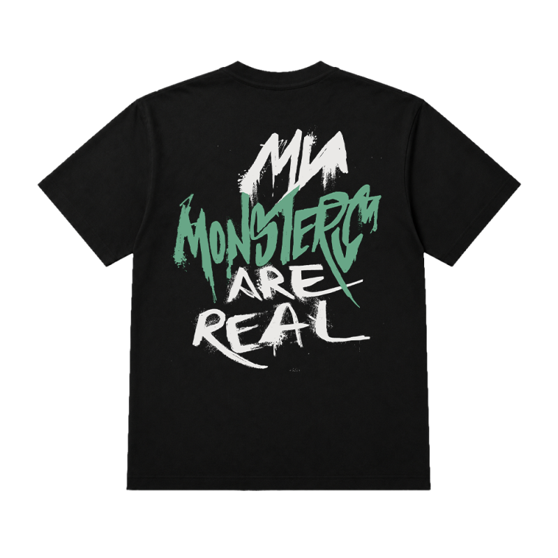 MONSTERS 2026 BLACK TSHIRT by Shinedown