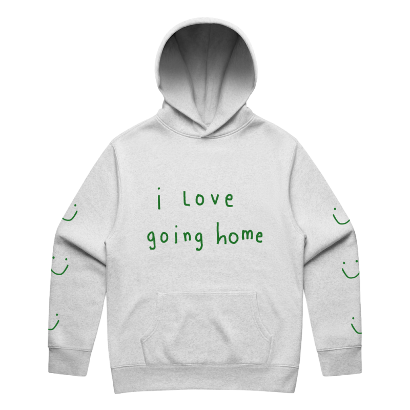 I love going home - Grey Unisex Hoodie by SHUTURP