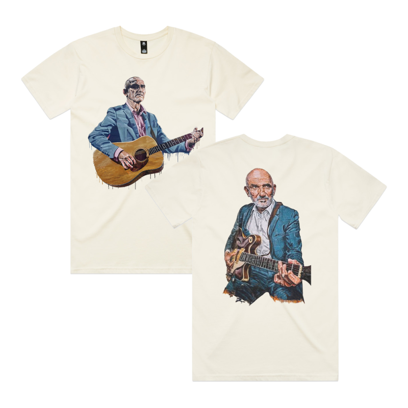 MURAL ECRU TSHIRT by Paul Kelly
