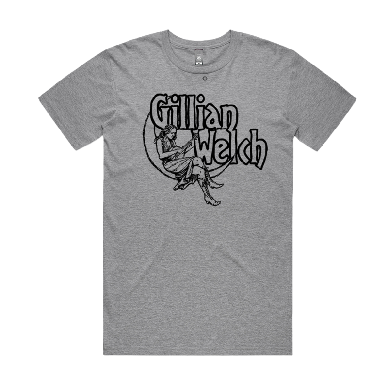 Moon Grey Marle Tee by Gillian Welch & David Rawlings