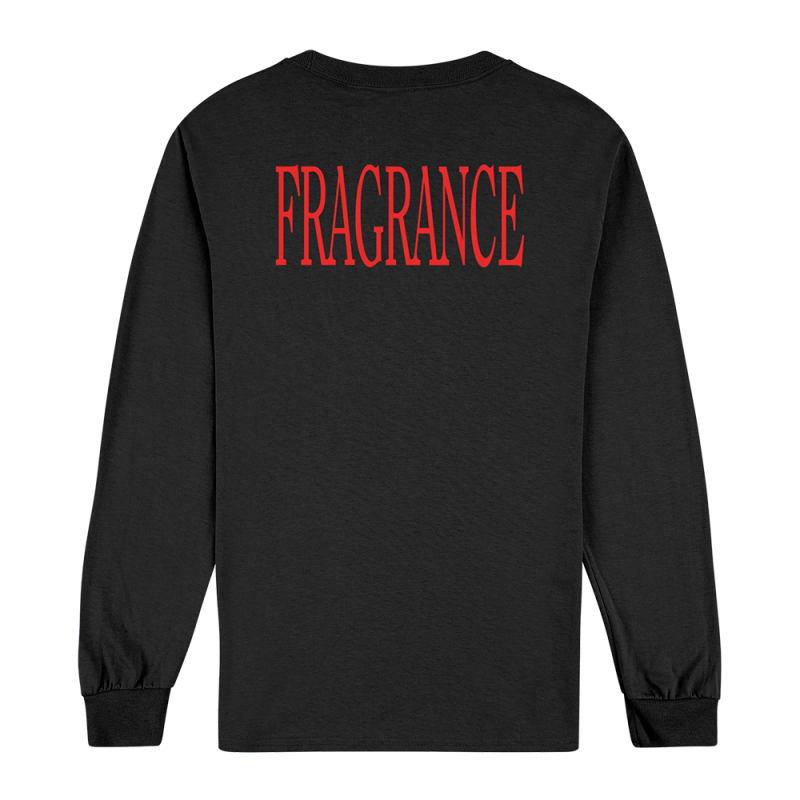 FLOWER BLACK LONGSLEEVE TEE by Fragrance Recordings