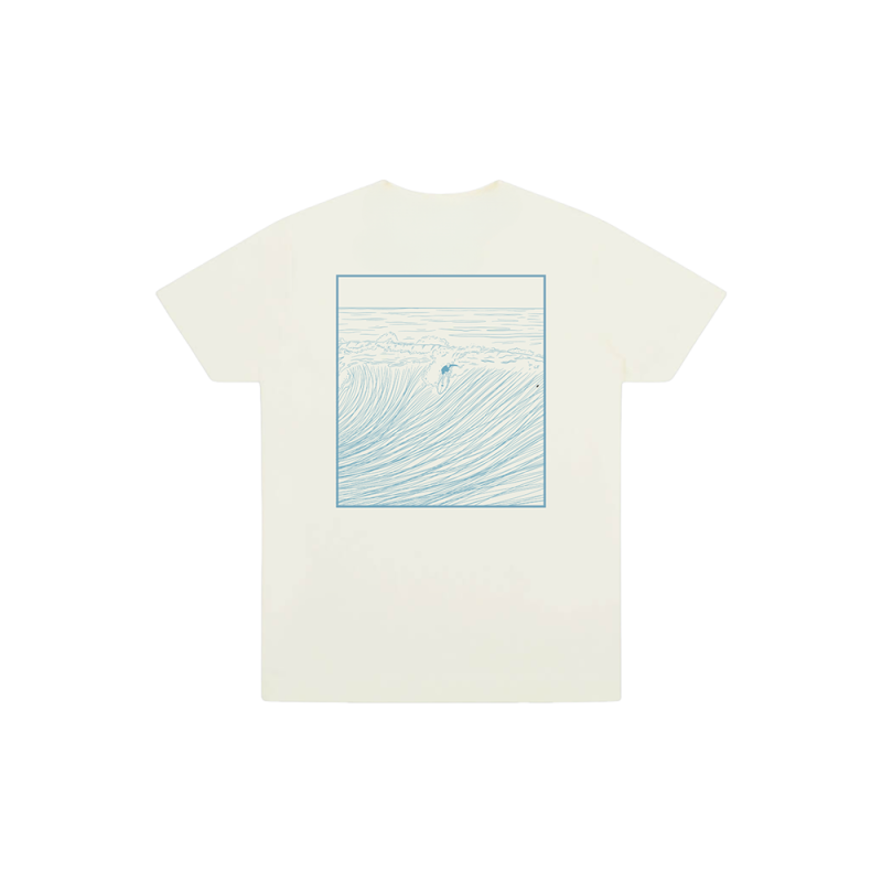 Feeling Blue White Kids Tee by Ziggy Alberts
