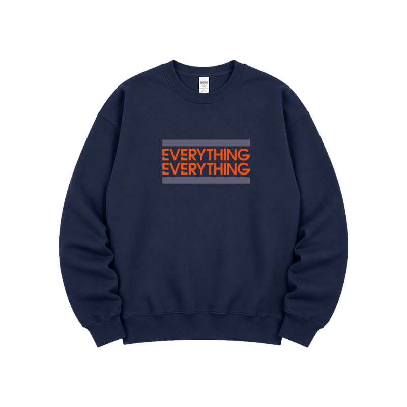 Get To Heaven Navy Sweater by Everything Everything