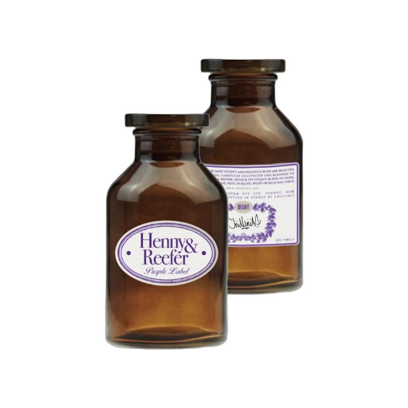 Purple Label Stash Jar by ChillinIt
