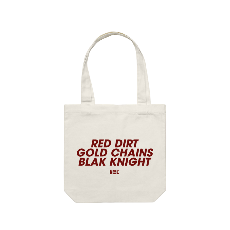 Red Dirt Natural Tote Bag by Baker Boy