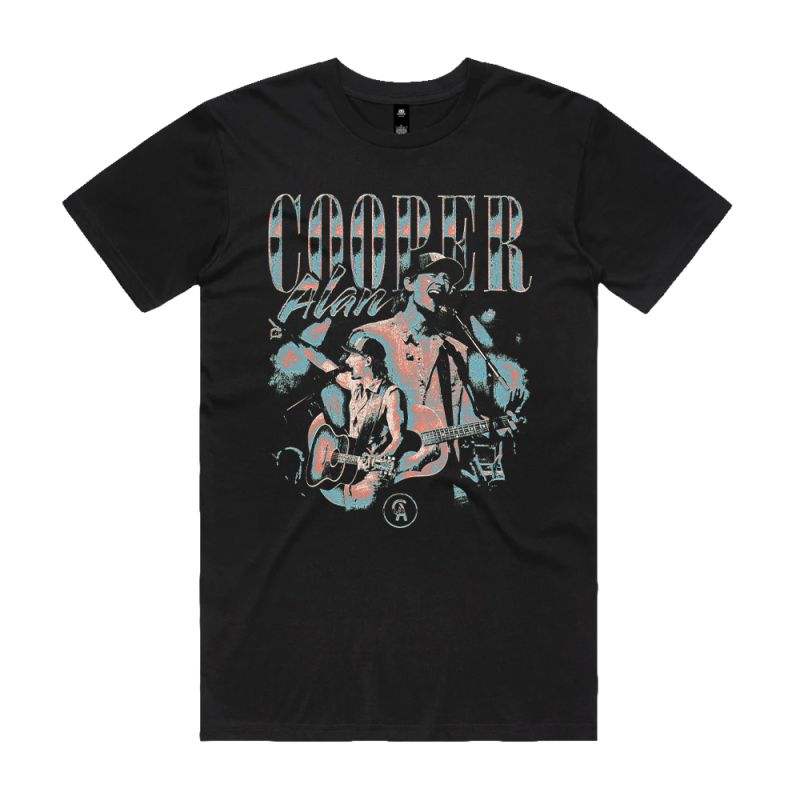 Photo Black Tshirt by Cooper Alan