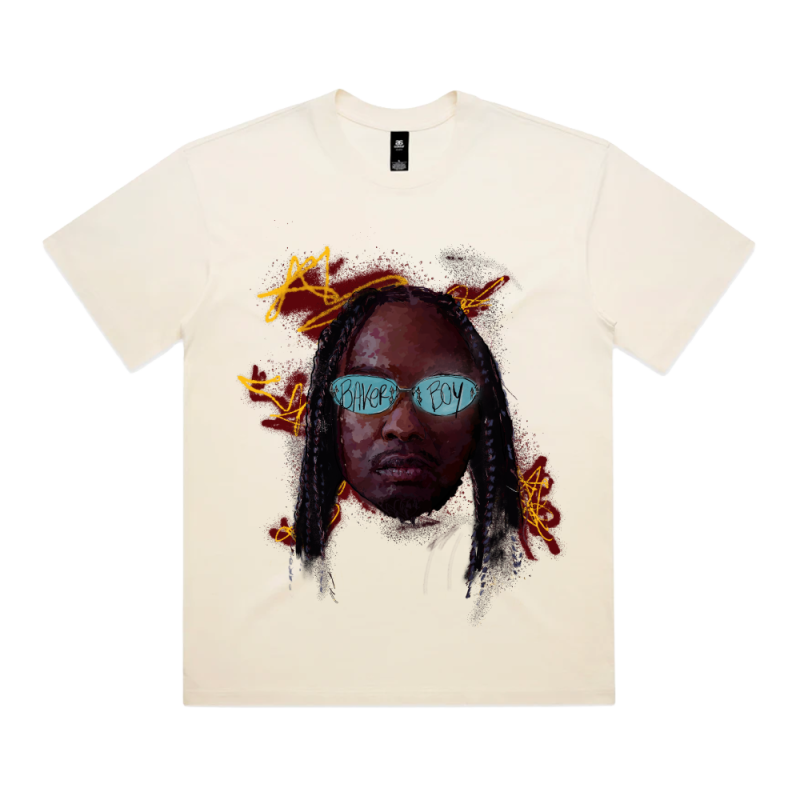 DJANDJAY Ecru Tshirt by Baker Boy