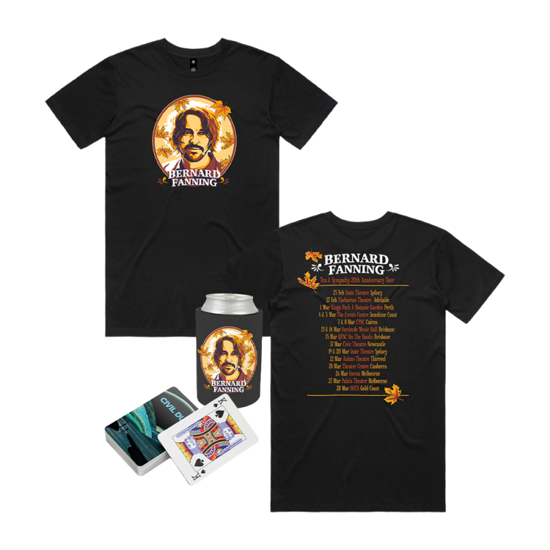 Tour Tshirt Bundle by Bernard Fanning