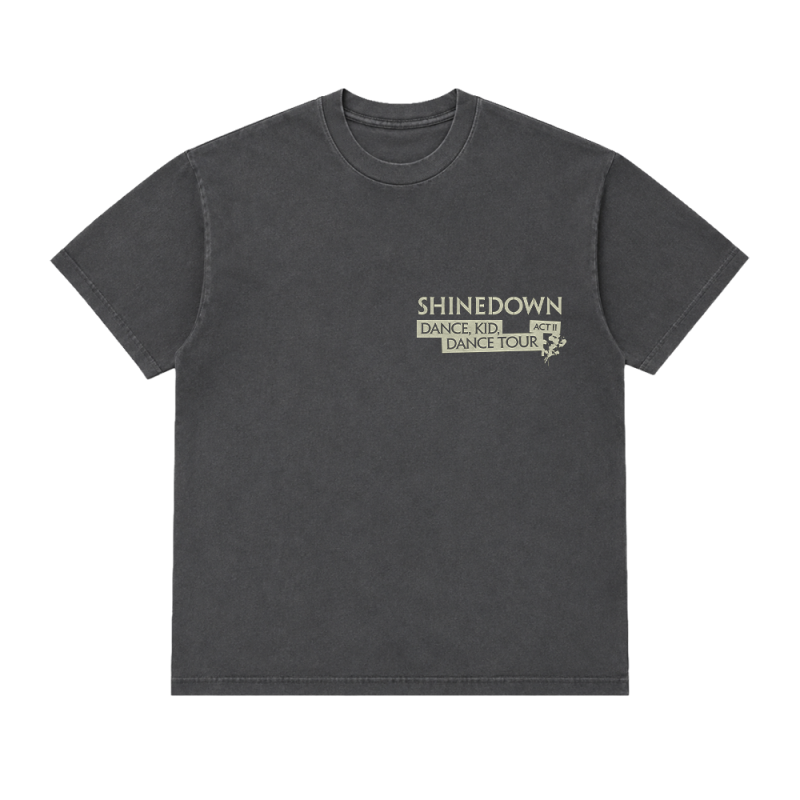 PHOTO TOUR CHARCOAL TSHIRT by Shinedown