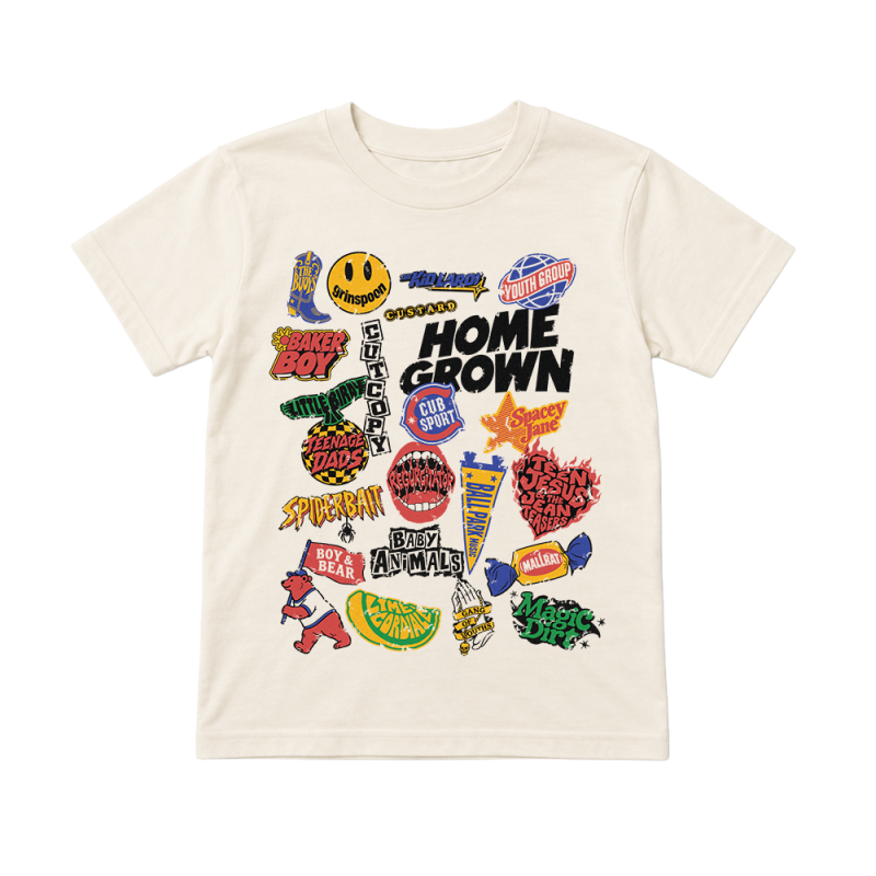 Homegrown × Nomad Create Kids Tee by Ausmusic T-Shirt Day Support Act 2026