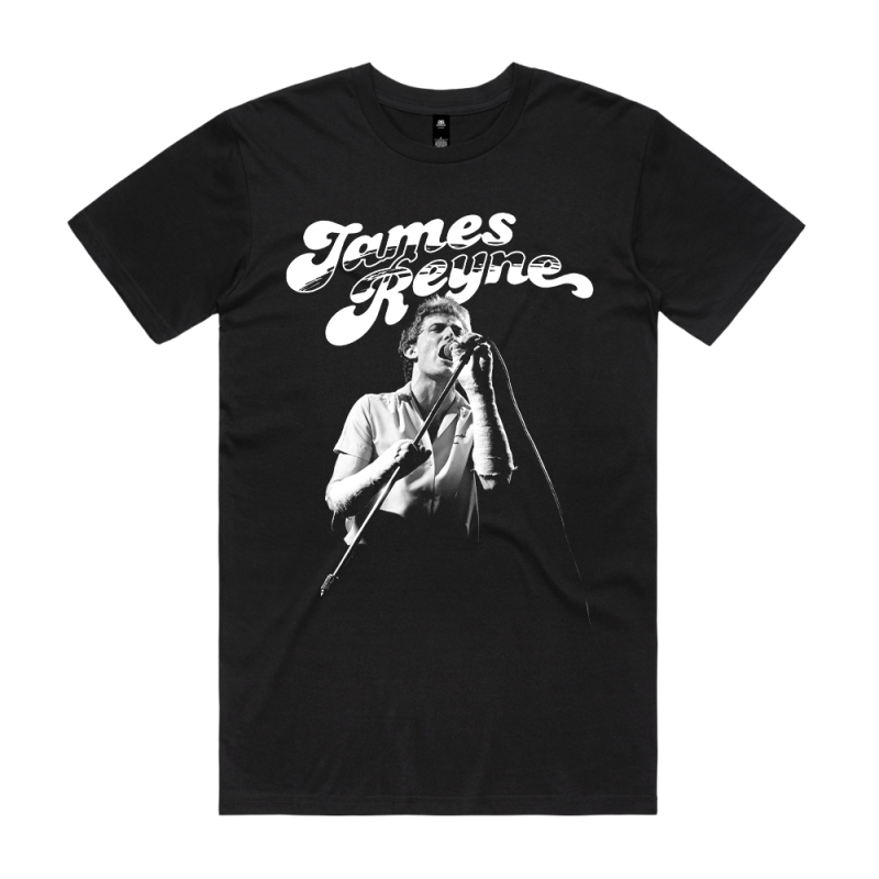 Fall Of Crawl Black Tshirt by James Reyne