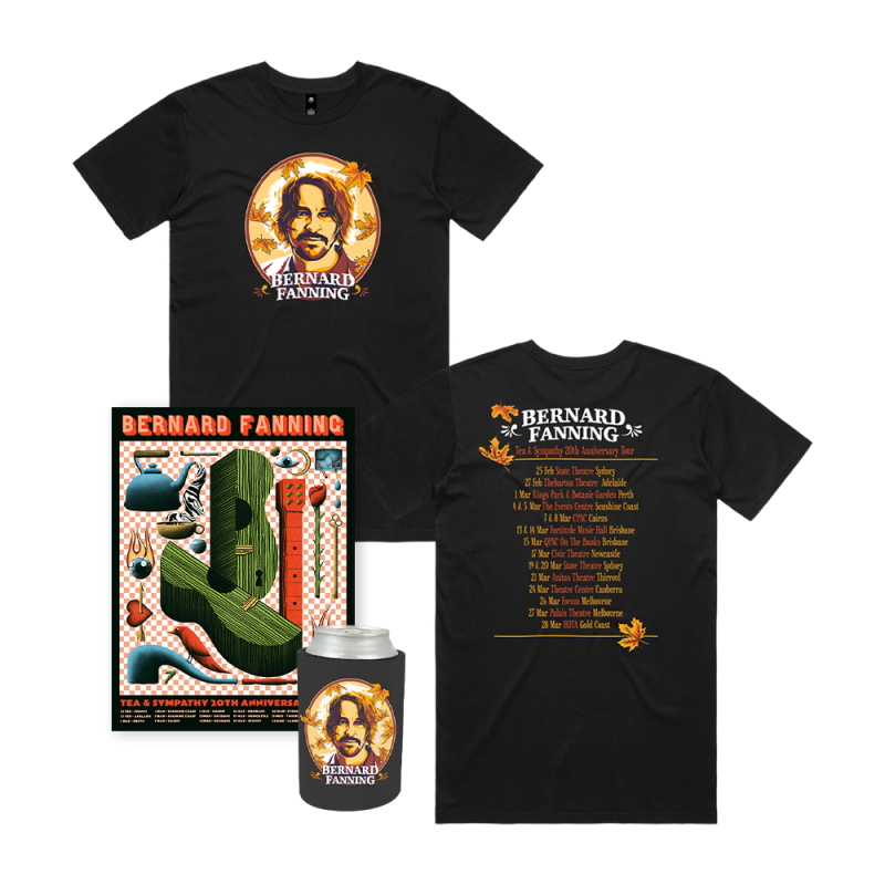 2026 Tour Pack (Black) by Bernard Fanning