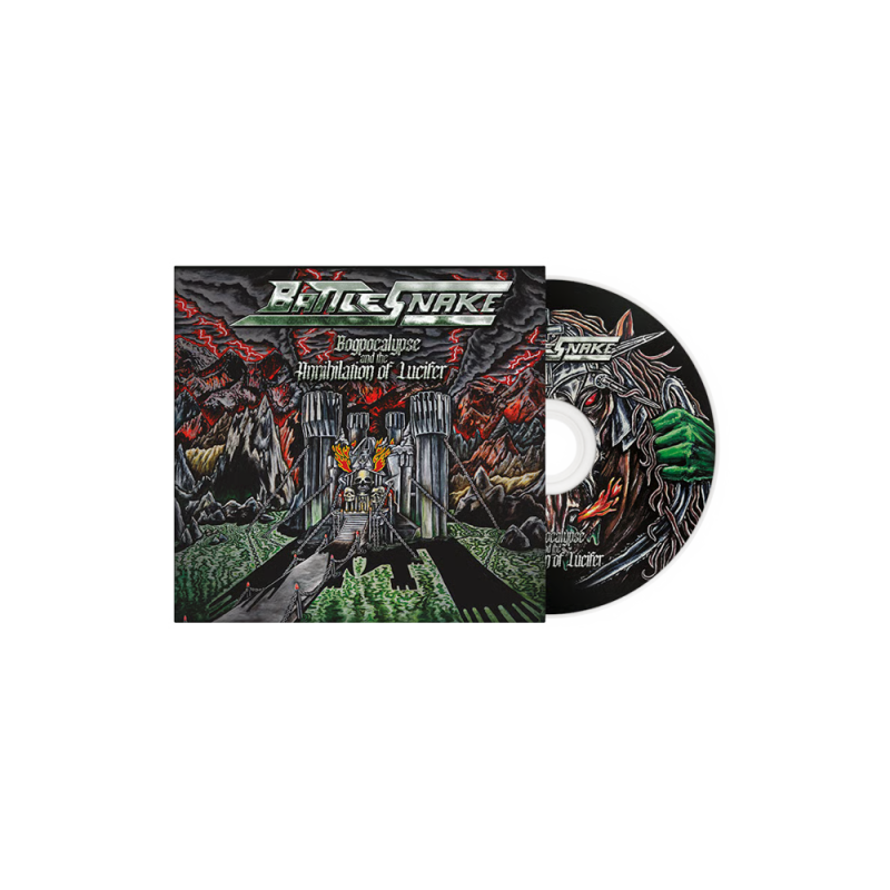 Bogpocalypse and the Annihilation of Lucifer CD + Exclusive Battlesnake Lore Booklet by Battlesnake