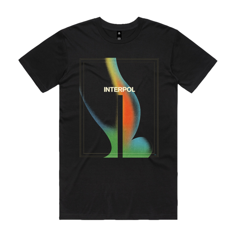 Aus Tour Black Tshirt by Interpol